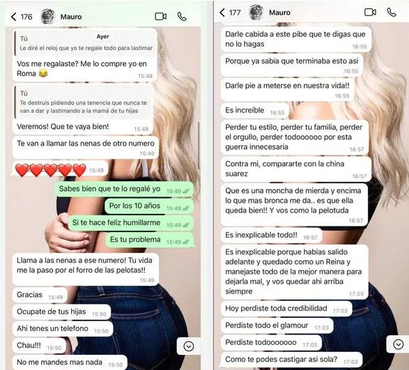 Wanda Nara yine durmadı! Icardi ile WhatsApp mesajlarını ortaya döktü: Aşağılık, utanç verici, iğrenç! 3